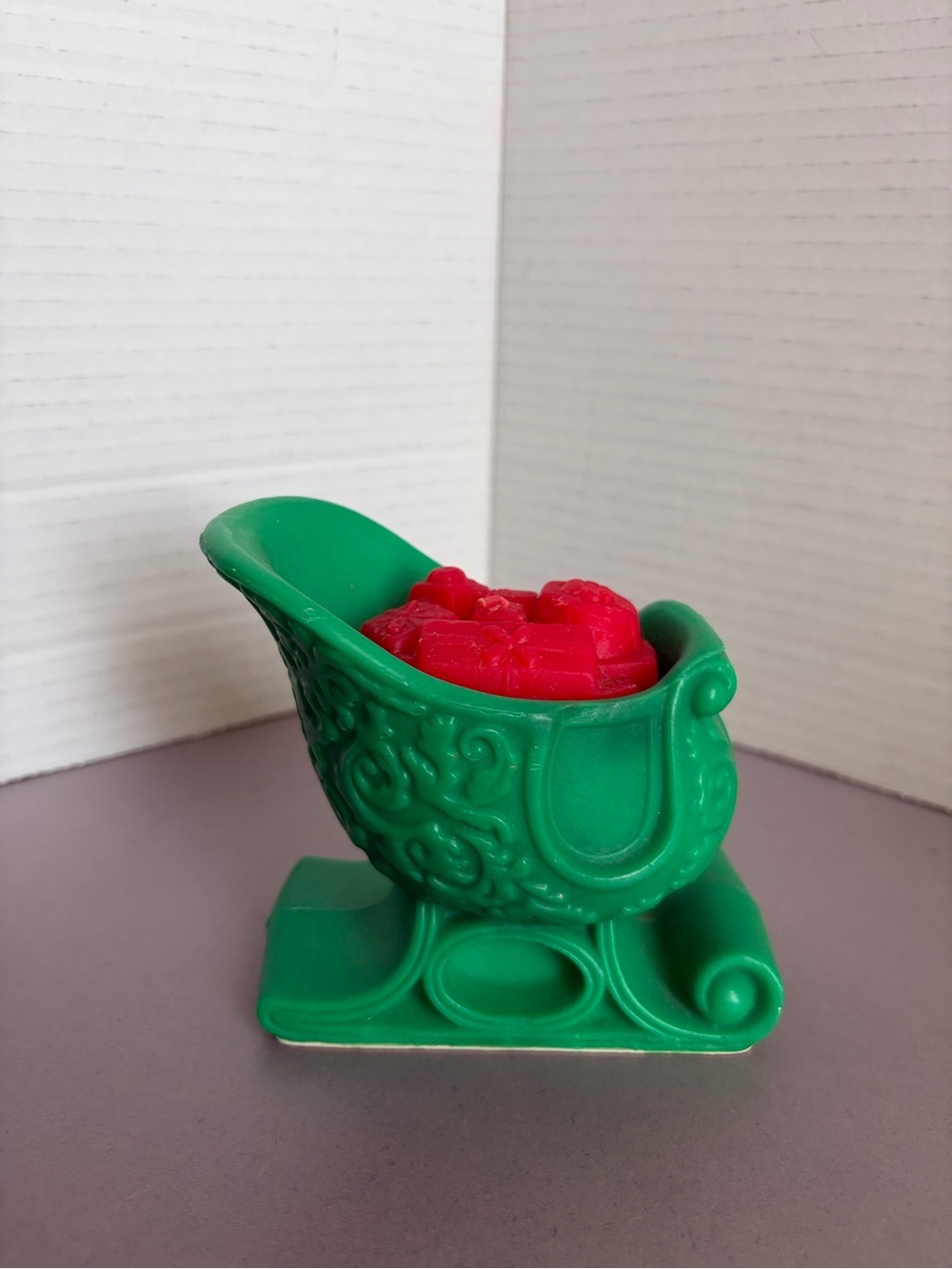 Vintage Avon Sleigh Light Bayberry Fragrance Candle